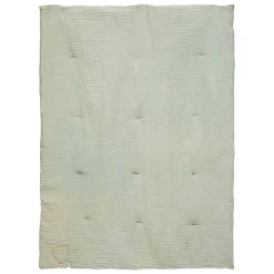 Edredon "Lili" en gaze de coton 100x140cm blanc - Atmosphera