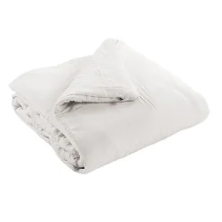 Edredon ou Bout de lit "Gaïa" toutes dimensions "Gaze de Coton" l'Effet Papillon - Gaia Chantilly - 180 x 240 cm