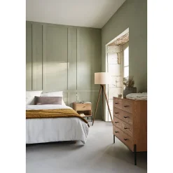 Edredon Sonia en velours - jaune moutarde 80x180 cm - Atmosphera