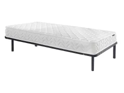 Ensemble 90 x 190 cm cadre à lattes + matelas mémoire de forme ép.15cm - PELOPS de YSMÉE