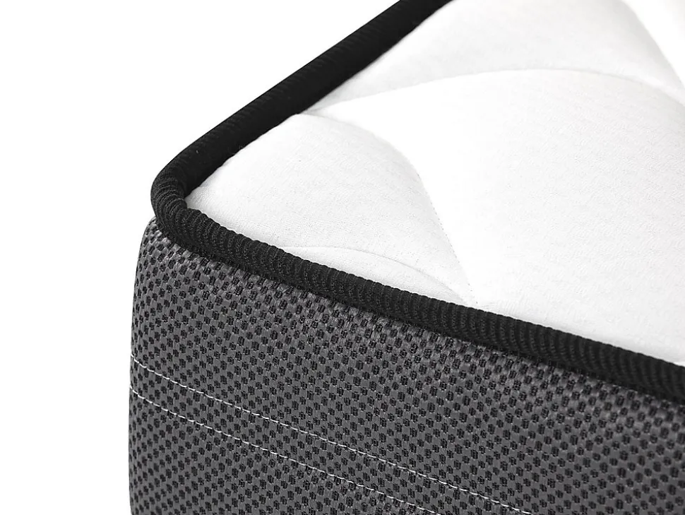 Ensemble 140 x 190 cm sommier + matelas ressorts ensachés ép.20cm - AMBRACIE de YSMÉE