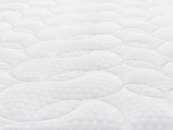 Ensemble 140 x 190 cm sommier + matelas anti-feu ressorts ensachés et surmatelas intégré ép.28 cm - DELICE de YSMÉE HÔTEL