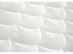 Ensemble 140 x 190 cm sommier coffre blanc + matelas mousse ép.15cm - ZEUS de YSMÉE