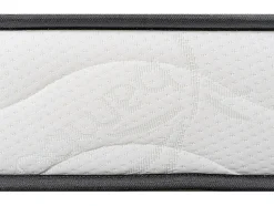 Ensemble 90 x 190 cm sommier coffre naturel clair + matelas mousse et coutil bambou ép.15cm - KANANI de NATUREA