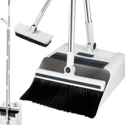 Ensemble balai 3 en 1 FISHTEC Pivotant 180 pelle peigne Intégré
