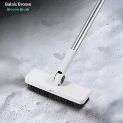 Ensemble balai 3 en 1 FISHTEC Pivotant 180 pelle peigne Intégré