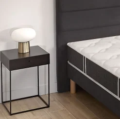 Ensemble Bultex ESSENTIAL + Sommier POWER + pieds 90x200 Mousse