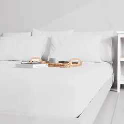 Ensemble couette et parure 7 Pièces BOHEME brique pour lit en 140x190 cm, par Soleil d'ocre