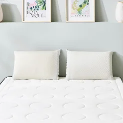 Ensemble Cristal 90x200 cm Matelas Mousse + Sommier Métal