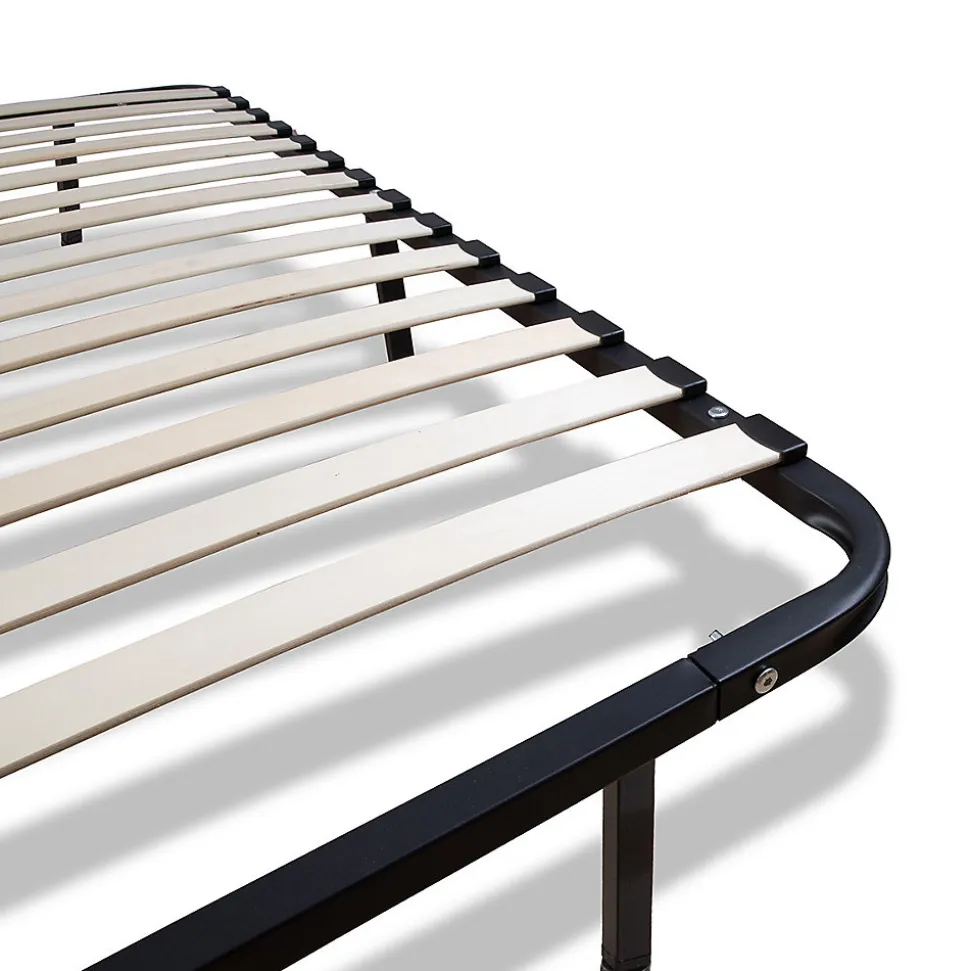 Ensemble Cristal 90x200 cm Matelas Mousse + Sommier Métal