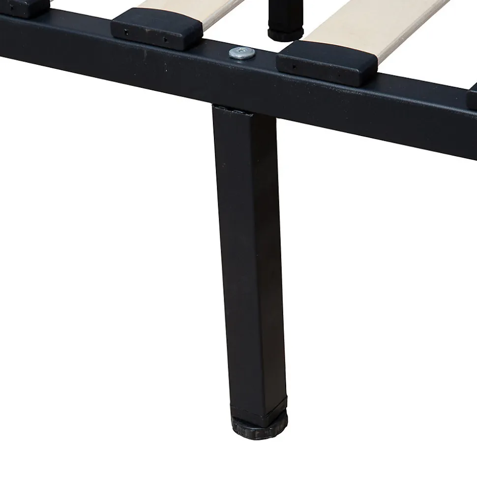 Ensemble Cristal 90x200 cm Matelas Mousse + Sommier Métal