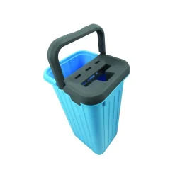 Ensemble de nettoyage Seau Serpillière à plat nouveau système d'essorage COMPACTO MSV