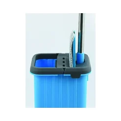Ensemble de nettoyage Seau Serpillière à plat nouveau système d'essorage COMPACTO MSV