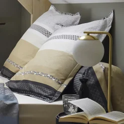 Ensemble drap plat et 2 taies Marlow (240x310 cm - Beige)