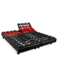 Ensemble Duo Matelas Mousse Accueil Mémoire de forme + Sommiers électriques SuperFlex 12x80x200 cm