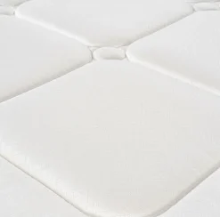 Ensemble Epeda L'INOUBLIABLE + Sommier Confort Medium + Pieds 140x190 Gris souris Ressorts