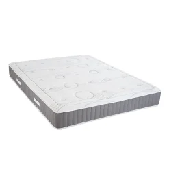 Ensemble Intuition 90x190 cm Matelas Mousse + Sommier Métal