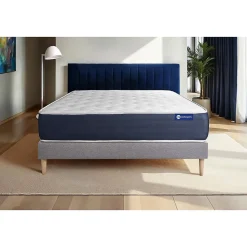 Ensemble Latex et mémoire de forme de confort Equilibré avec sommier kit