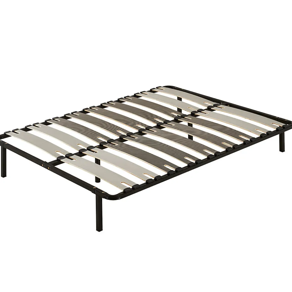 Ensemble Matelas en mousse + Sommier avec lattes larges 160x200cm, Epaisseur du Matelas 22cm