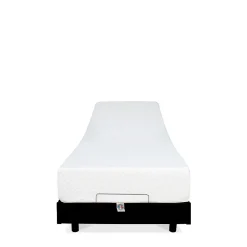 Ensemble Matelas Mousse Accueil Mémoire de forme + Sommier électrique Flex 70x200 cm