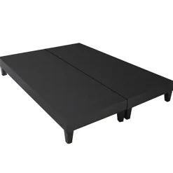 Ensemble matelas ressort 7 zones mémoire forme sommier 2x90x200