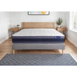 Ensemble Mémoire de forme de confort Equilibré avec sommier kit