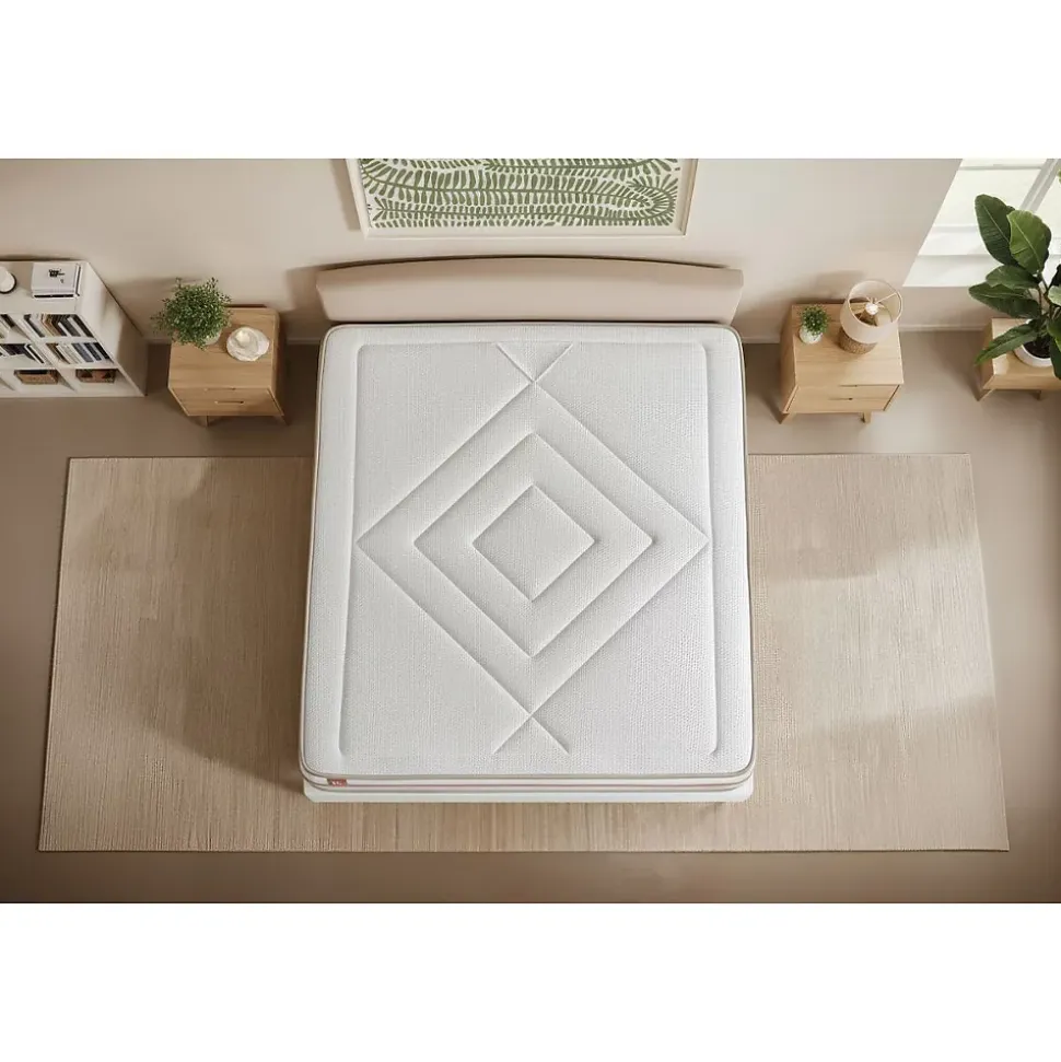 Ensemble Mémoire de forme de confort Equilibré avec sommier tapissier