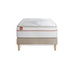 Ensemble Mémoire de forme de confort Equilibré avec sommier tapissier