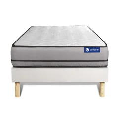 Ensemble Mémoire de forme de confort Très ferme avec sommier kit