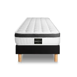 Ensemble Mémoire de forme de confort Ferme avec sommier tapissier