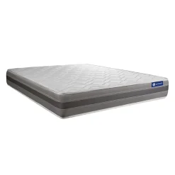 Ensemble Mémoire de forme de confort Mi-ferme avec sommier kit