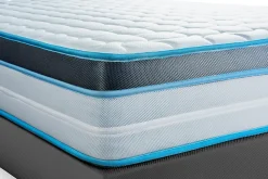 Ensemble Mémoire de forme de confort Ferme avec sommier tapissier