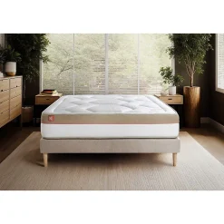 Ensemble Mémoire de forme de confort Ferme avec sommier kit