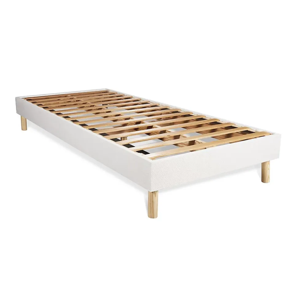 Ensemble Mémoire de forme de confort Ferme avec sommier kit