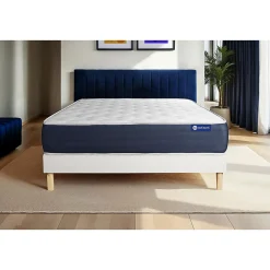 Ensemble Mémoire de forme de confort Equilibré avec sommier kit
