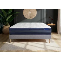 Ensemble Mémoire de forme de confort Très ferme avec sommier kit