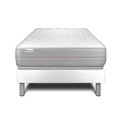 Ensemble Mousse polyuréthane à mémoire de forme de confort Ferme avec sommier tapissier