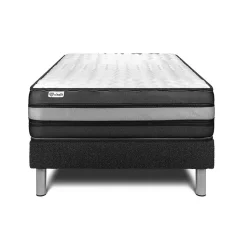 Ensemble Mousse polyuréthane à mémoire de forme de confort Ferme avec sommier kit