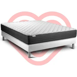 Ensemble Mousse polyuréthane à mémoire de forme de confort Ferme avec sommier kit