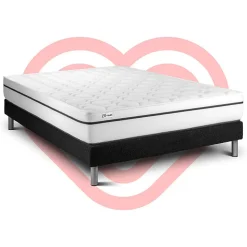Ensemble Mousse polyuréthane à mémoire de forme de confort Ferme avec sommier kit
