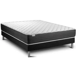Ensemble Mousse polyuréthane à mémoire de forme de confort Ferme avec sommier kit