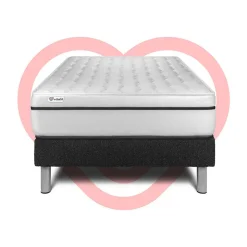 Ensemble Mousse polyuréthane à mémoire de forme de confort Ferme avec sommier kit