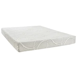 Ensemble Poséidon 140x190 cm Matelas Mousse + Sommier Bois