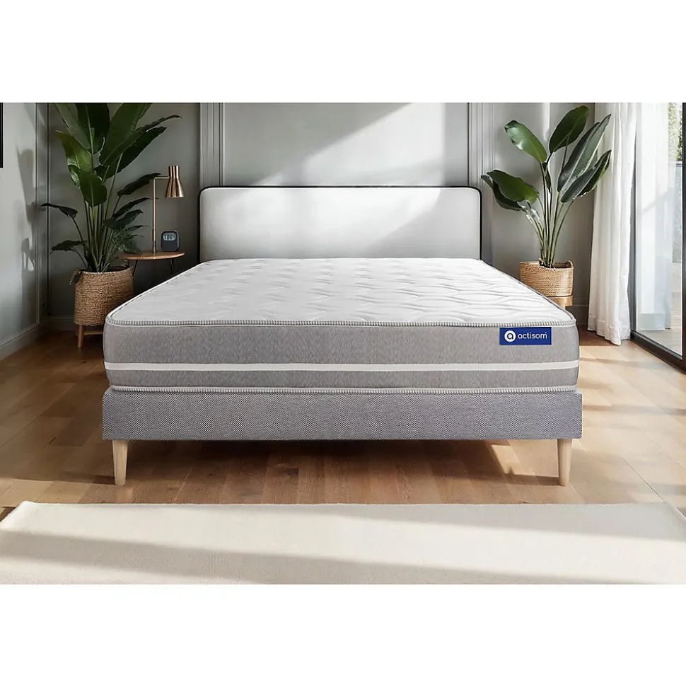 Ensemble Ressorts ensachés de confort Equilibré avec sommier kit