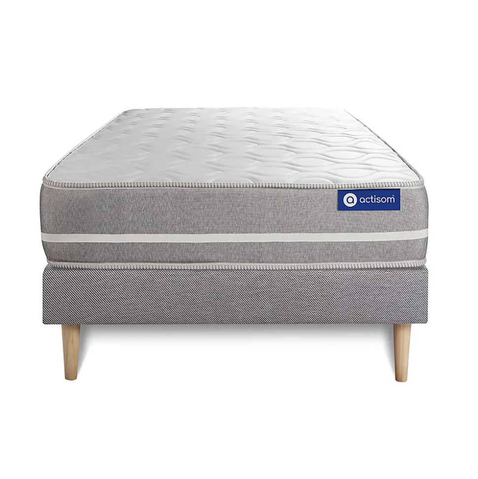 Ensemble Ressorts ensachés de confort Equilibré avec sommier kit