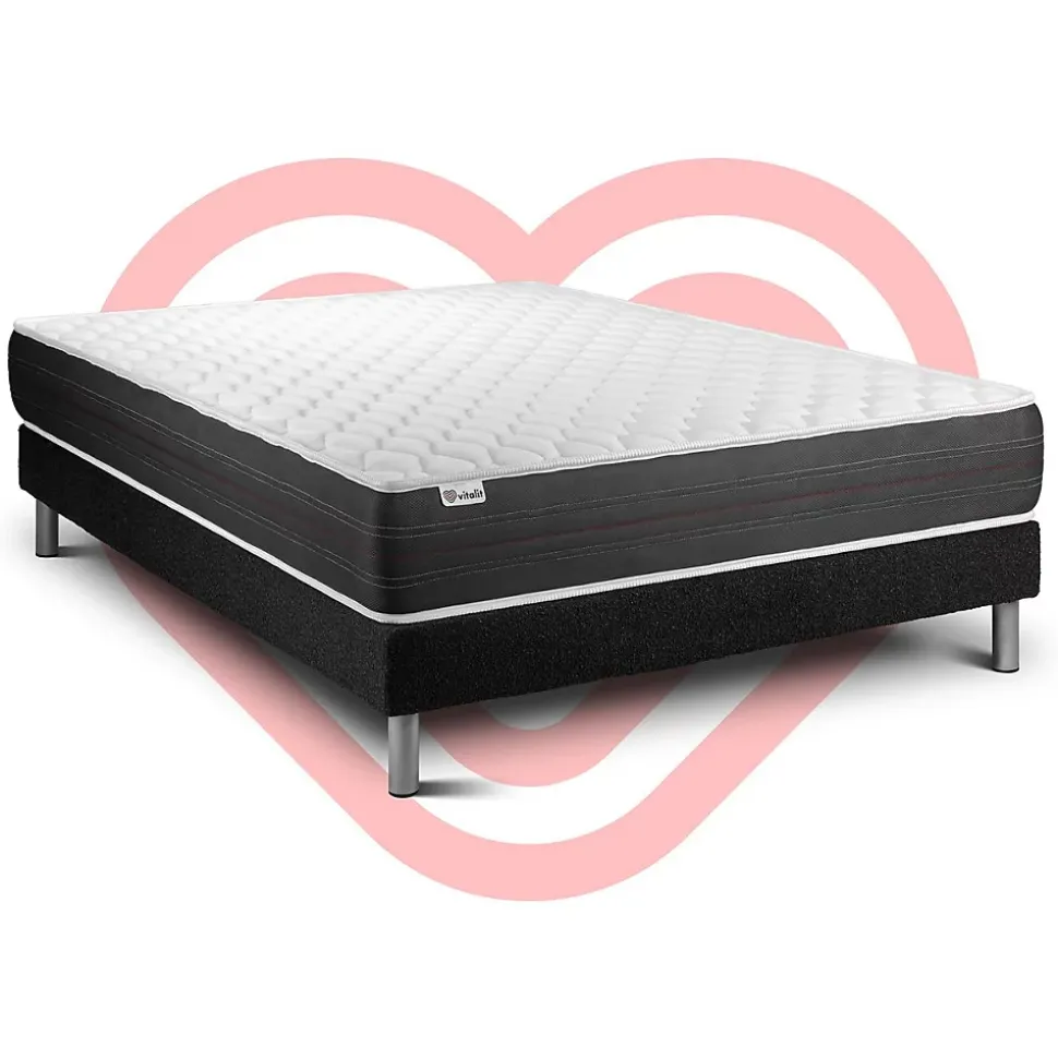 Ensemble Ressorts ensachés de confort Ferme avec sommier kit