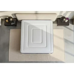 Ensemble Ressorts ensachés et mémoire de forme de confort Ferme avec sommier tapissier