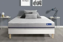 Ensemble Ressorts ensachés de confort Mi-ferme avec sommier kit