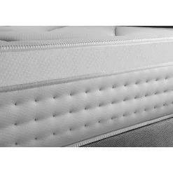 Ensemble Ressorts ensachés et mémoire de forme de confort Equilibré avec sommier kit