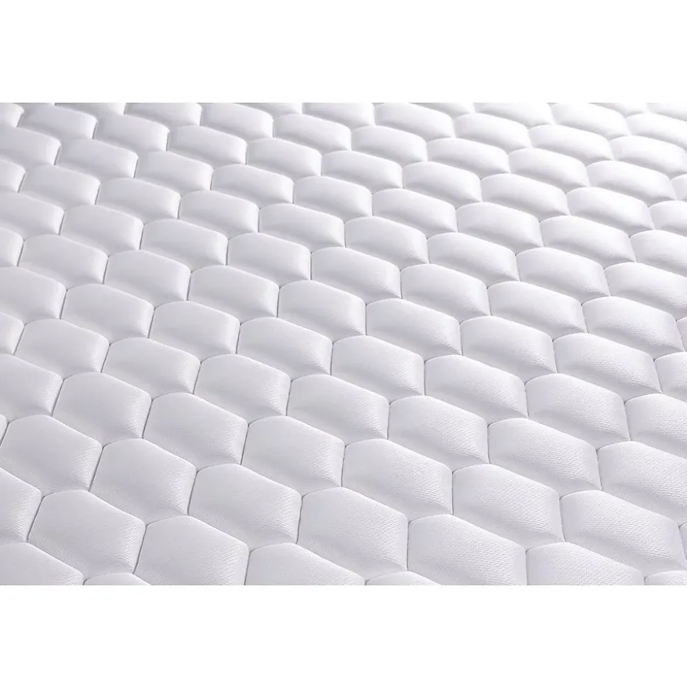 Ensemble Ressorts ensachés et mémoire de forme de confort Ferme avec sommier tapissier